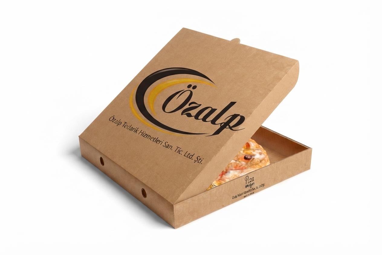 Baskılı pizza kutusu 