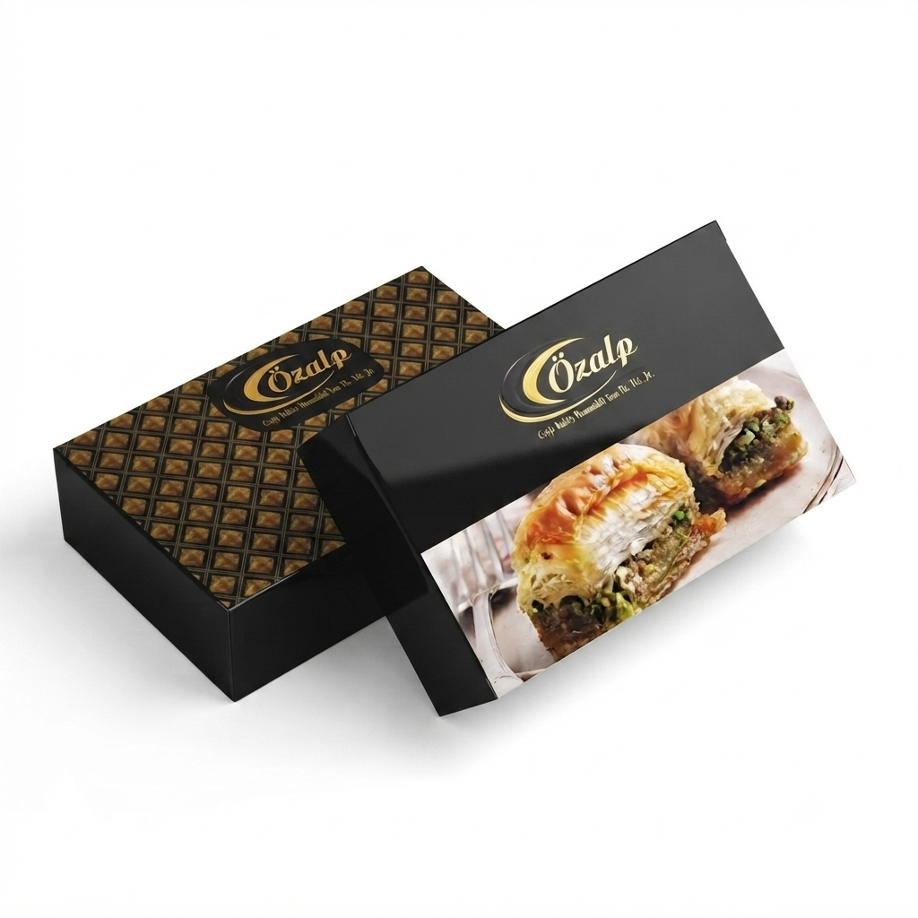 Baskılı baklava kutusu 
