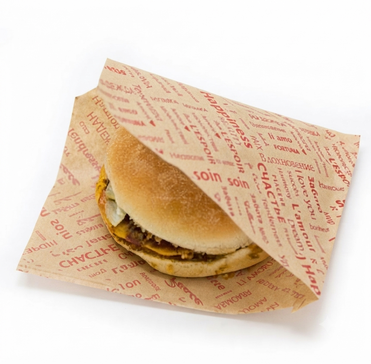 Hamburger kese kağıdı şamua 