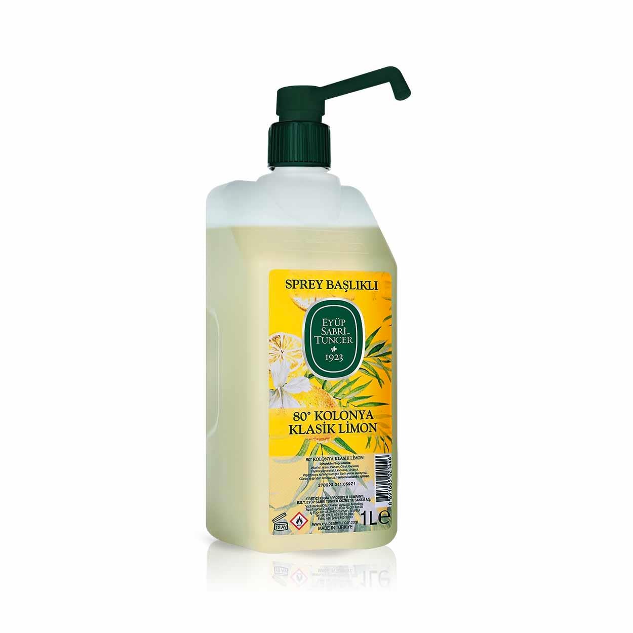 Est limon kolonyası pompalı 1 litre 