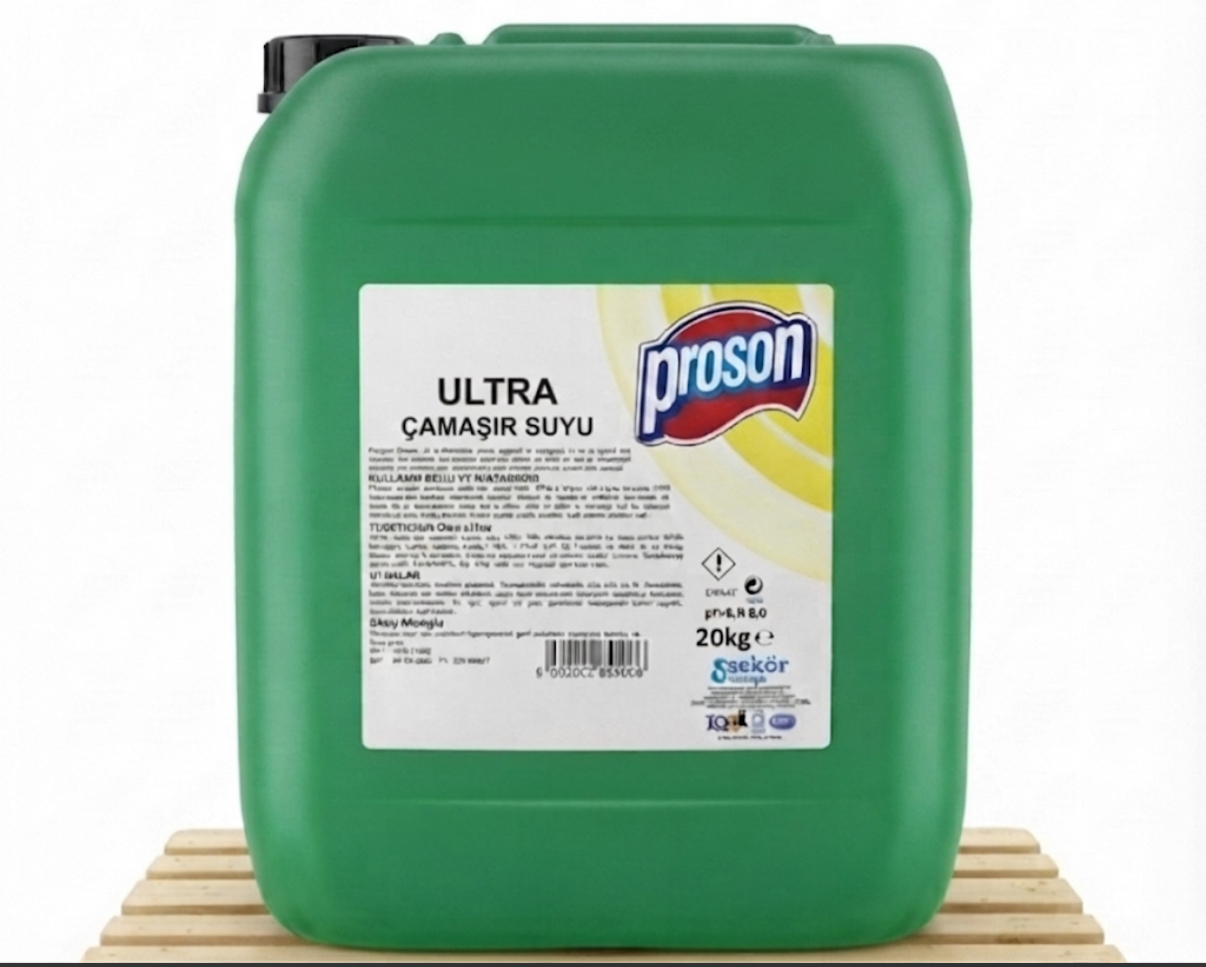 Ultra çamaşır suyu 20 litre 