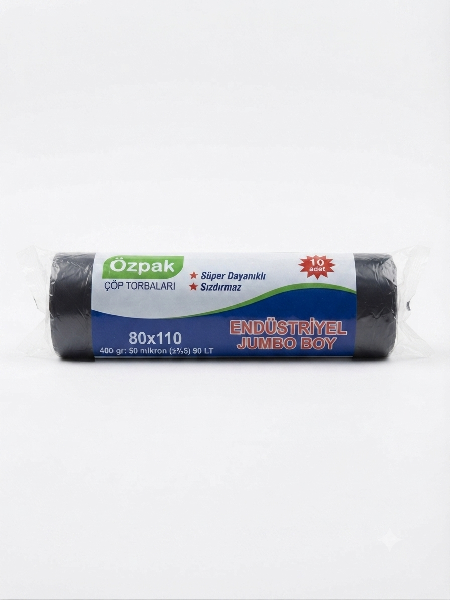 Jumbo boy çöp poşeti 80x110