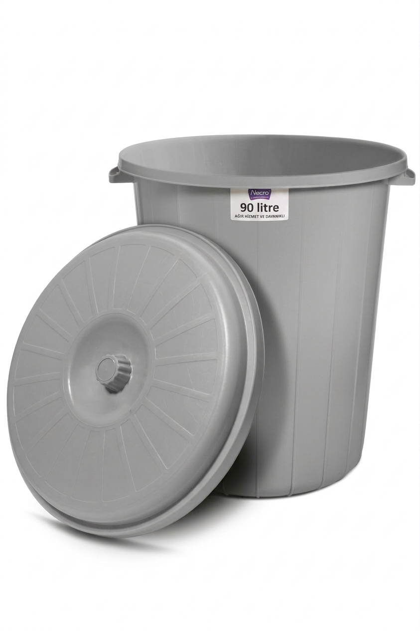 90 litre plastik çöp kovası 
