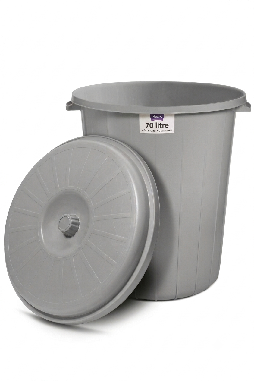70 litre plastik çöp kovası 