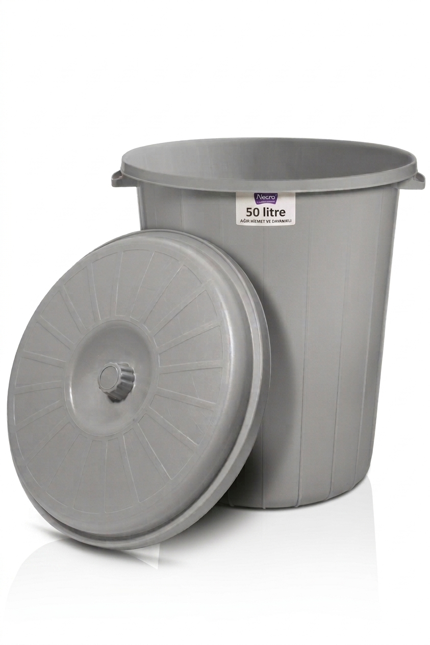 50 litre plastik çöp kovası 