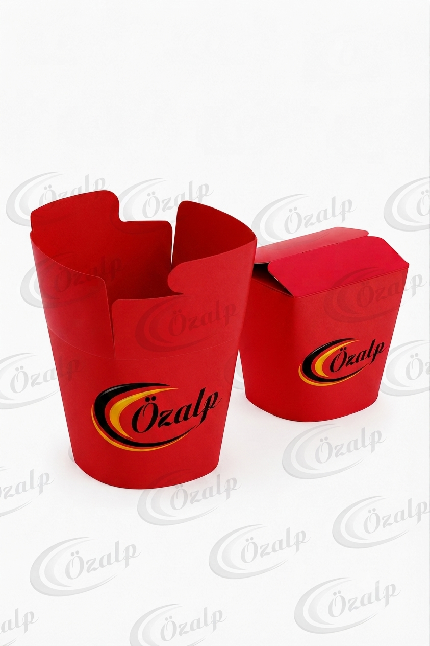 Baskılı 16 oz döner box 