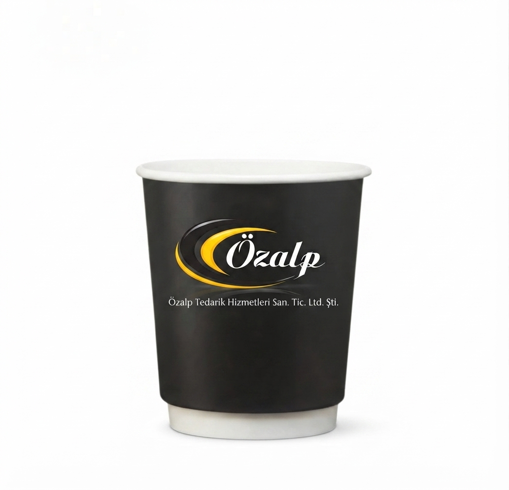 Baskılı 8 oz Double bardak